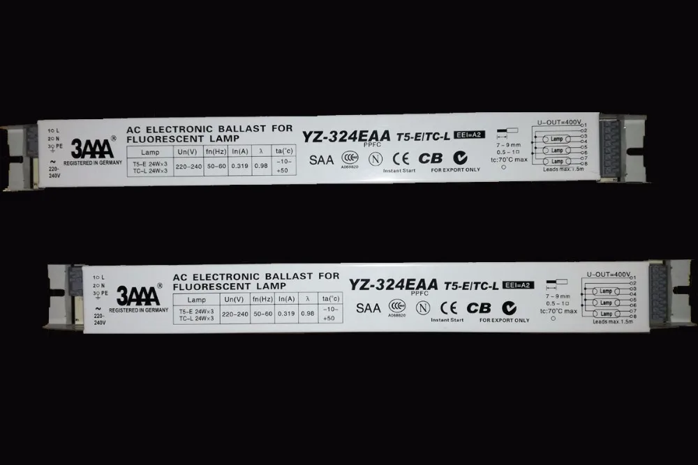1 шт. 3AAA флуоресцентная лампа для аквариума|ac electronic ballast|electronic ballastballast |