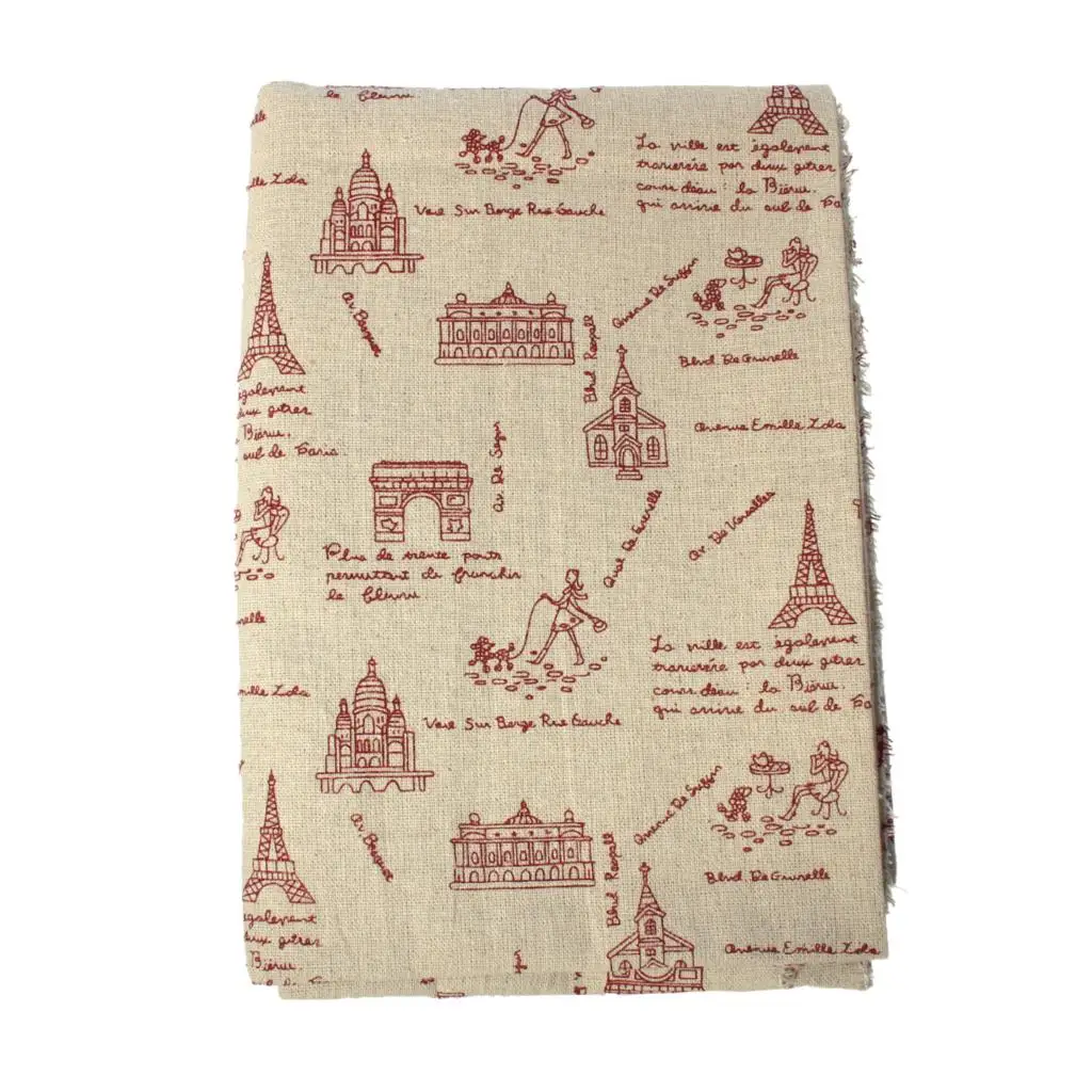 Винтажный хлопковый и льняной комплект Лоскутная ткань домашний текстиль