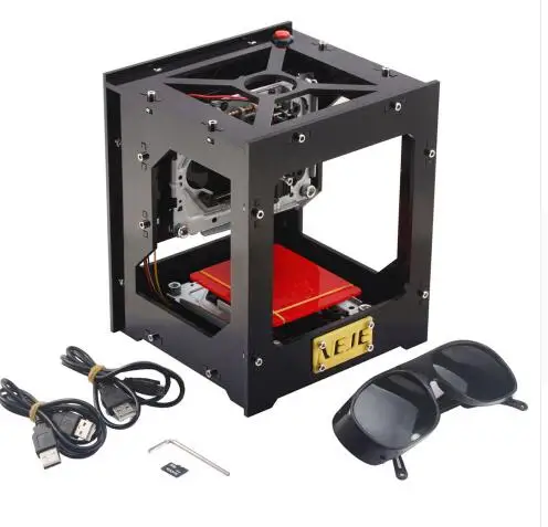 Мини лазерный гравер 1500 МВт высокоскоростной мини USB гравировальный станок