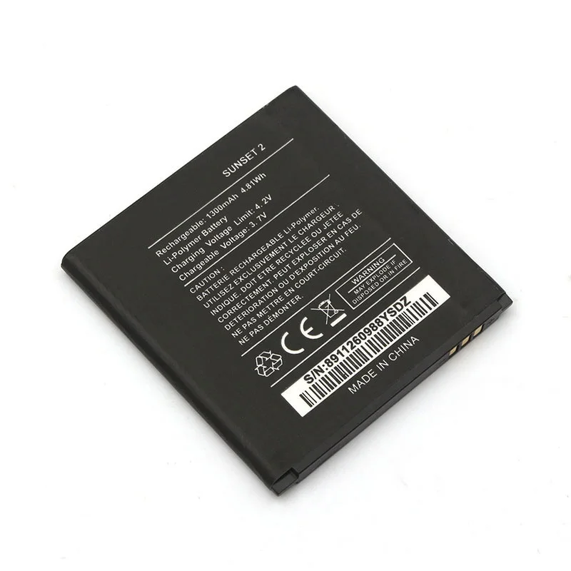 

Аккумулятор для Wiko Sunset 2 1300mAh Sunset2 аккумулятор