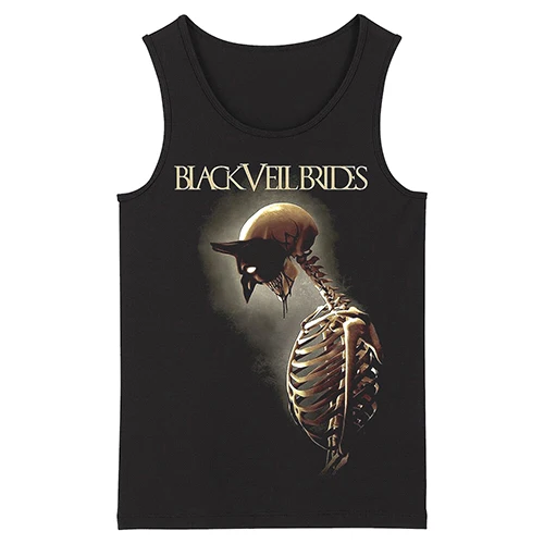 Bloodhoof черный Veil Brides Grindcore твердосплавный Deathcore Мужская Топ новое черное платье на бретелях с круглым вырезом Топы Азиатский Размеры - Цвет: 1
