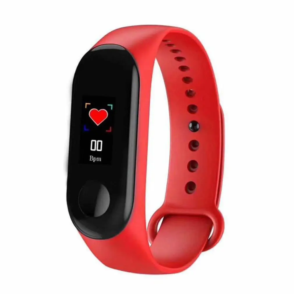 M3S Fitness Bracelet Smart Watches Color-screen Daily Waterproof Blood Pressure Oxygen Monitor Sports Heart Rate Smartband | Электроника