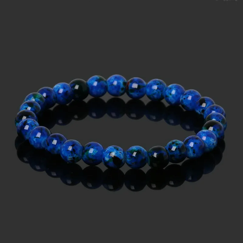 Женский браслет с бусинами диаметром 8 мм 19 см|bracelet repellent|bracelet bandbead bracelet charm |