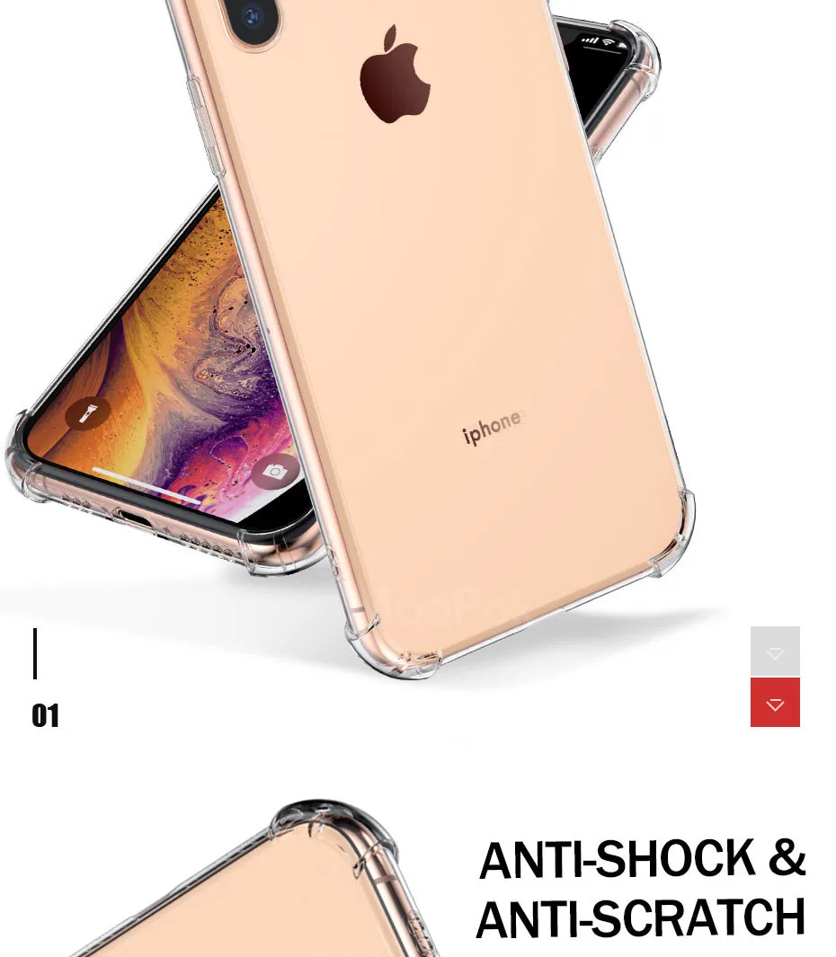 Moopok прозрачный противоударный чехол для телефона для iPhone X XS MAX XR 10 мягкий чехол из ТПУ для iPhone 8 7 6 6s Plus чехол s Shell p30