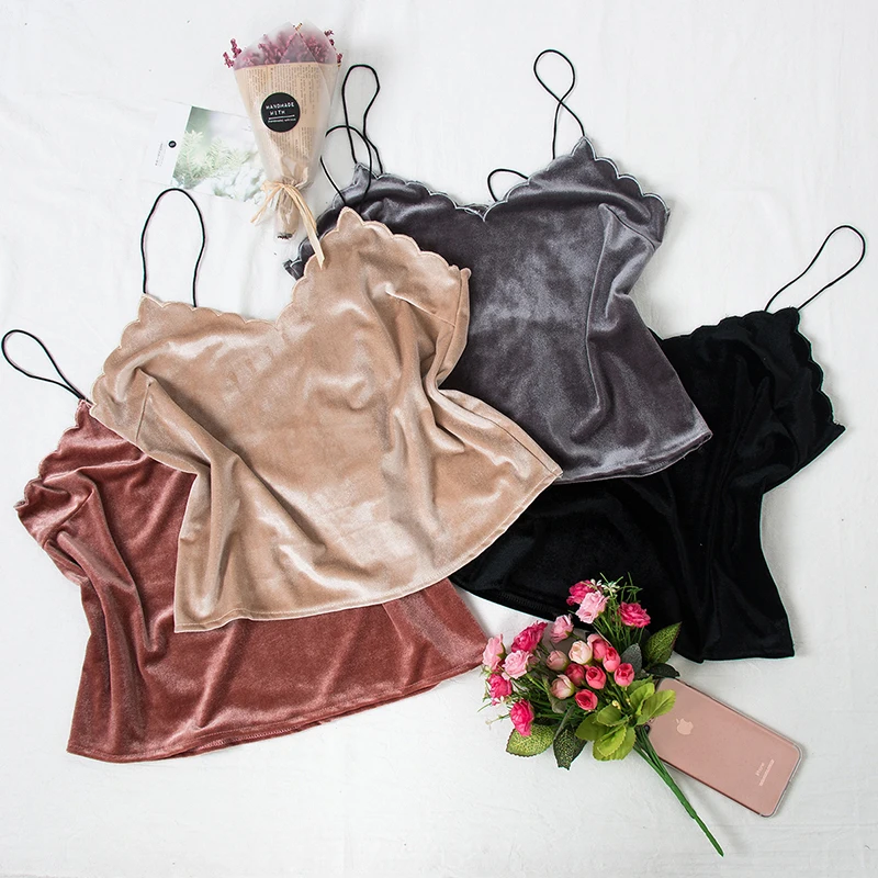 Женская модная бархатная кофта женский короткий Стильный однотонный жилет с