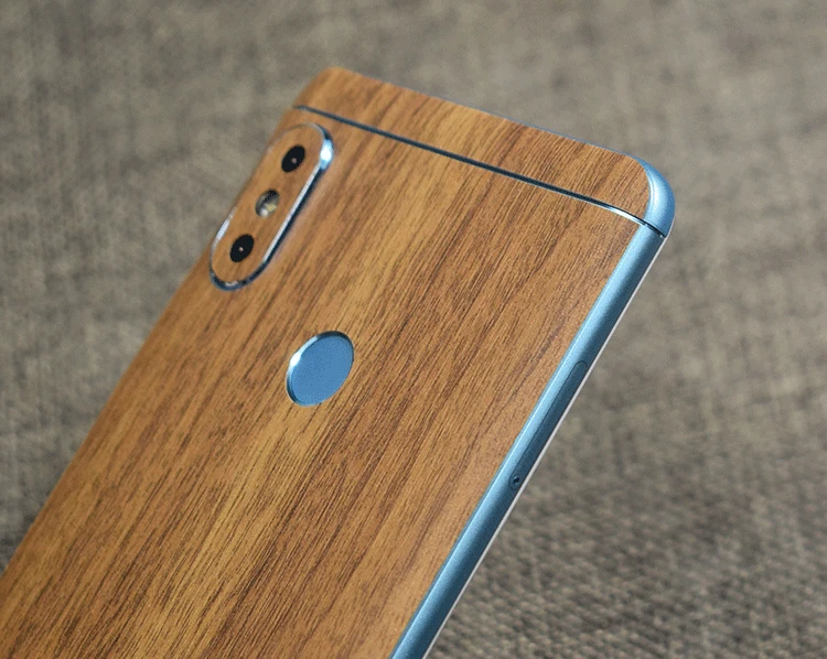 Дерево волокно Декор задняя пленка для Xiaomi Redmi Note 5 мобильного телефона защитный