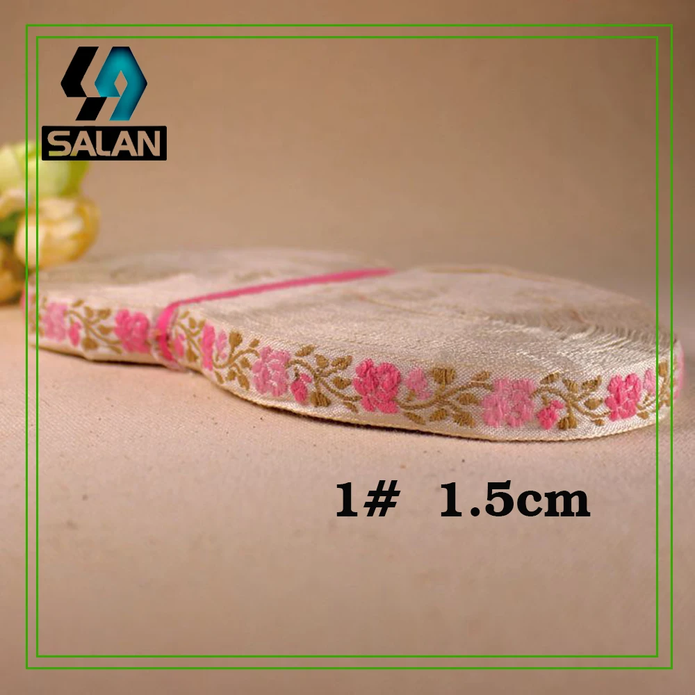 Новый Ретро Национальный ветер Микро стерео Роза лента окантовка костюма