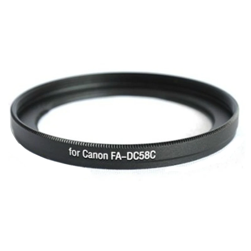 Металлический Fa Dc58c адаптер для объектива 58 мм резьба Canon Powershot G1 X|Адаптеры