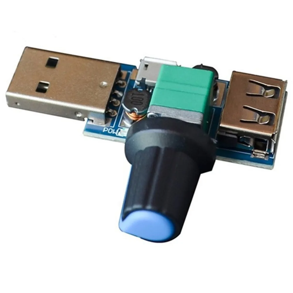 USB вентилятор регулятор скорости ветра громкости воздуха печатная плата