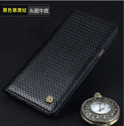 JC06 Чехол-книжка из натуральной кожи для Meizu Note 9(6,2 ') чехол для телефона для Meizu Note 9 чехол для телефона - Цвет: Black 1
