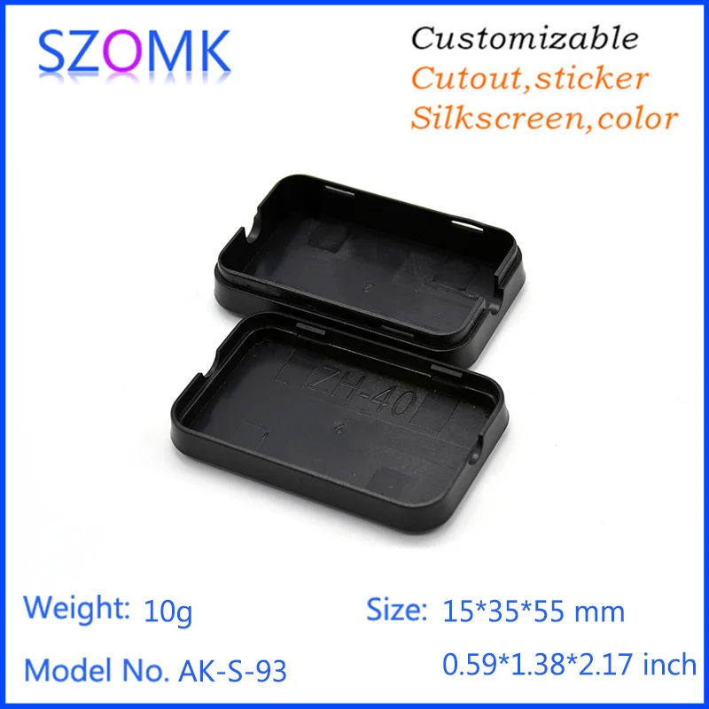 Новый пластиковый корпус управления 15*35*55 мм 2 шт.|box for|box for shippingbox shipping |
