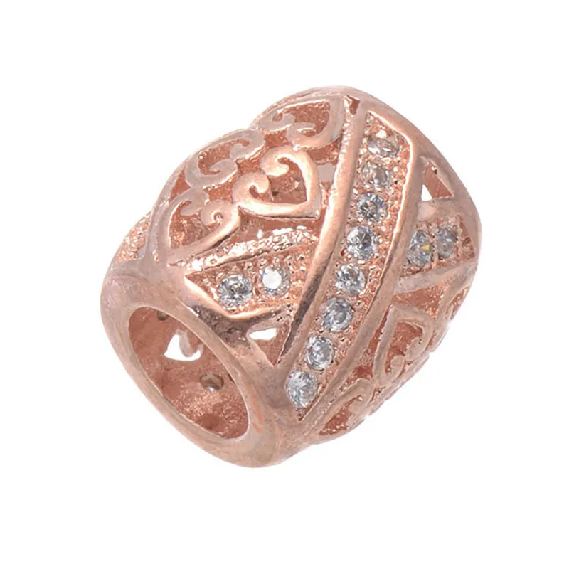 Бусины из золотистого/розового золота/родия 10 Х100 мм ювелирные изделия сделай сам