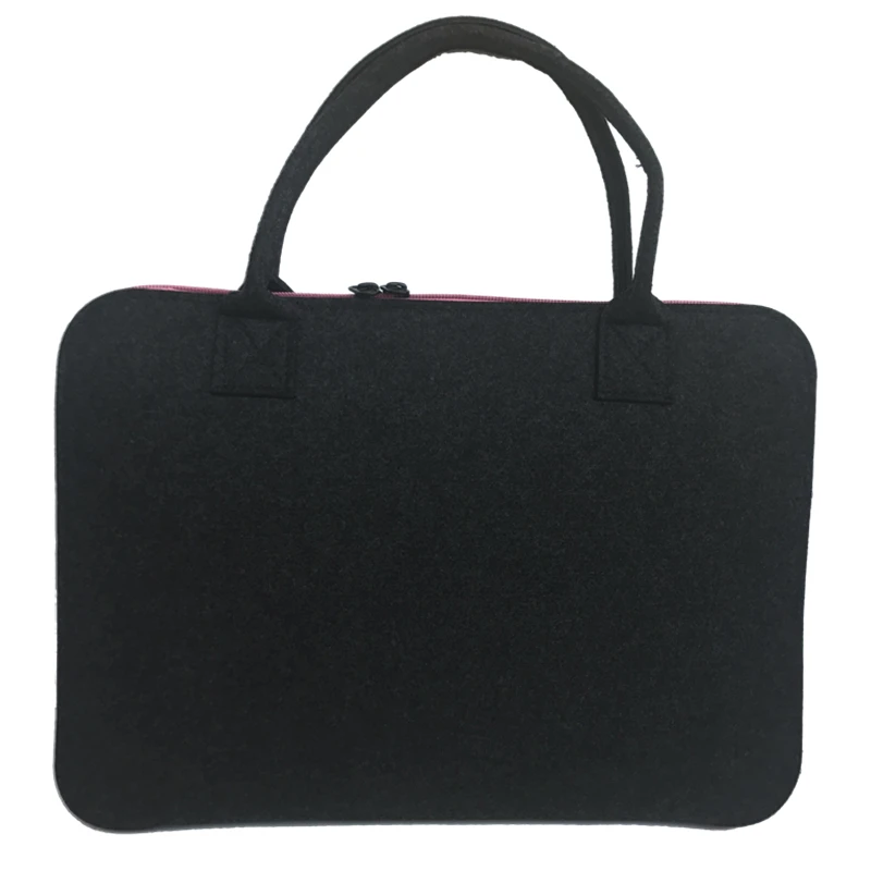Шерстяной фетр розовый Coulds Laptop Sleeve сумка 11 12 13 14 15,6 17 дюймов Чехол для ноутбука для Для женщин Портфели Handlebag для Macbook Air 13