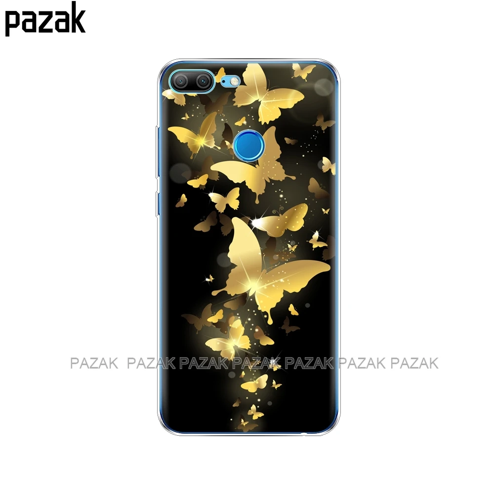 34425 Силиконовый чехол для телефона для huawei Honor 10 V10 3c 4C 5c 5x 4A 6A 6C pro 6X7X6 7 8 9 LITE бабочка цветок Розы Масляной Живописи - Цвет: 34425