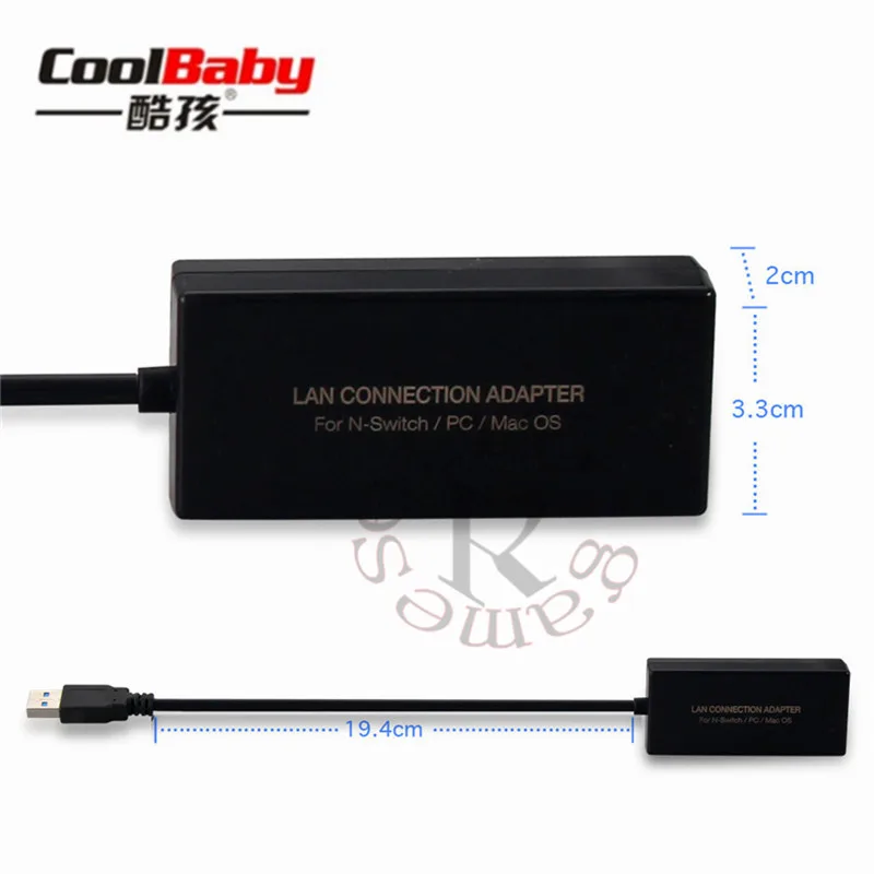 USB 3 0 1000 Мбит/с LAN Соединительный адаптер разъем сетевой Ethernet кабель для Nintendo Switch wii