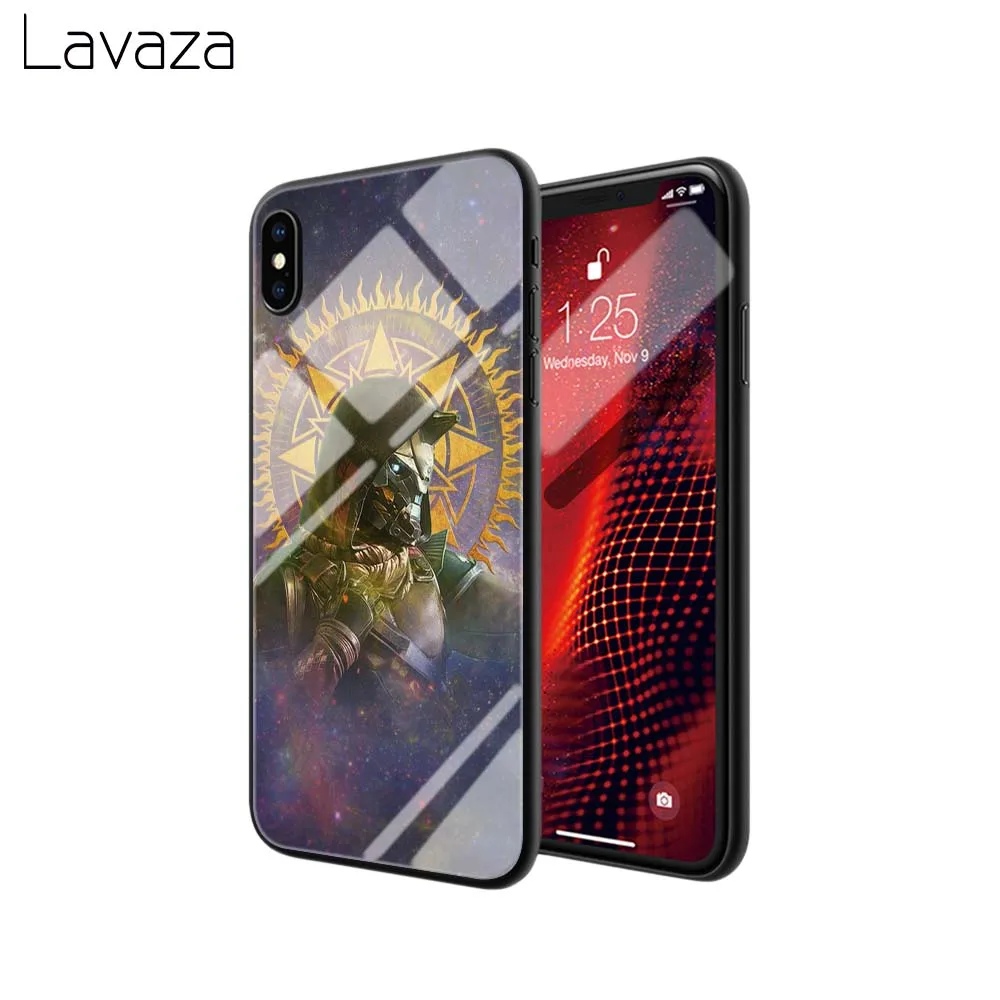 TG3 Чехол Lavaza Destiny 2 из закаленного стекла для Apple iPhone 6 6s 7 8 Plus X 5 5S SE XS 11 Pro Чехол для MAX XR - Цвет: TG3