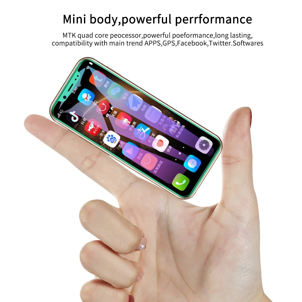 Маленький K TOUCH I9 4G мобильный телефон 3 ГБ 32 металлическая рамка Android 8 1 Лицо ID WiFi gps