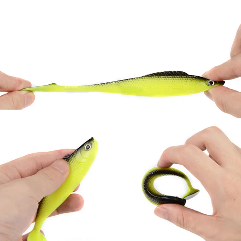 GUGUFISH 3D Fish Lifelike Lures 10Pcs/pack 110mm Hot Model Fishing Soft Tackle lure hot sale Artificial Bait | Спорт и развлечения