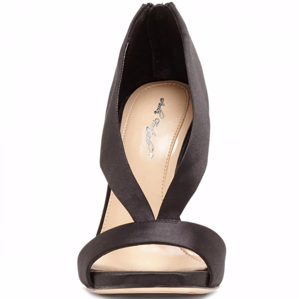 Босоножки на высоком каблуке 12 см с открытым носком молнии сзади|sexy sandals|high heel sexy