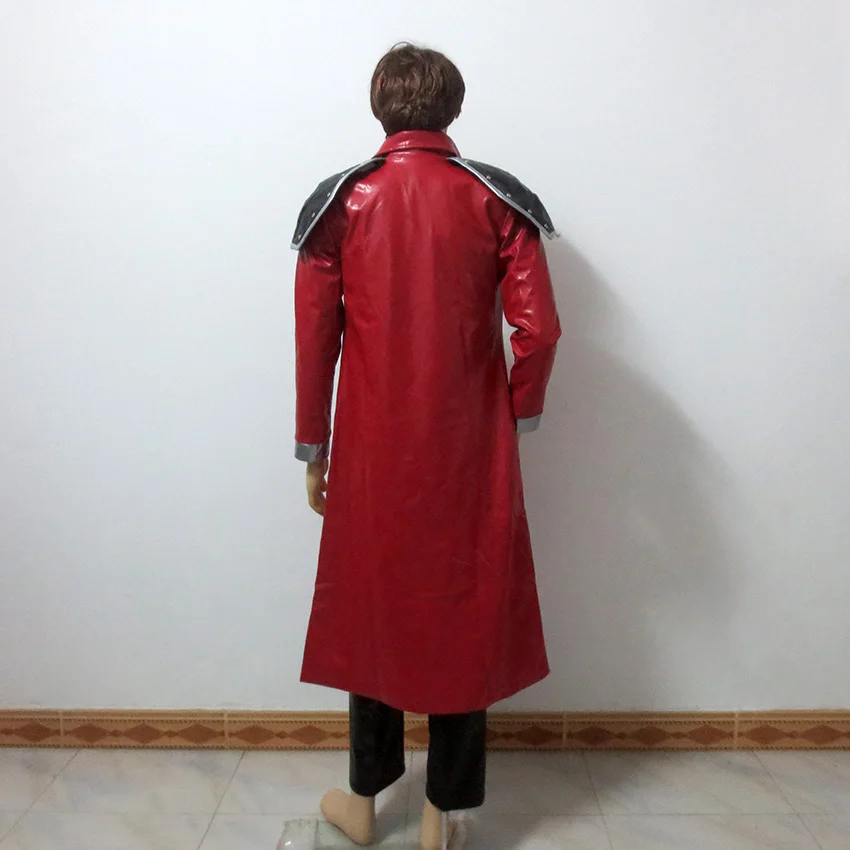 

Newest High Quality Final Fantasy VII 7 Genesis Rhapsodos Uniform Cosplay Costume