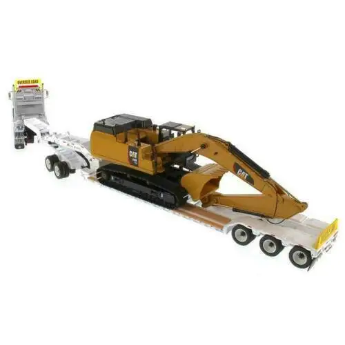 Литой мастеров DM85600 HX520 трактор+ низкорамник+ Cat 349F 1/50 штучной упаковке