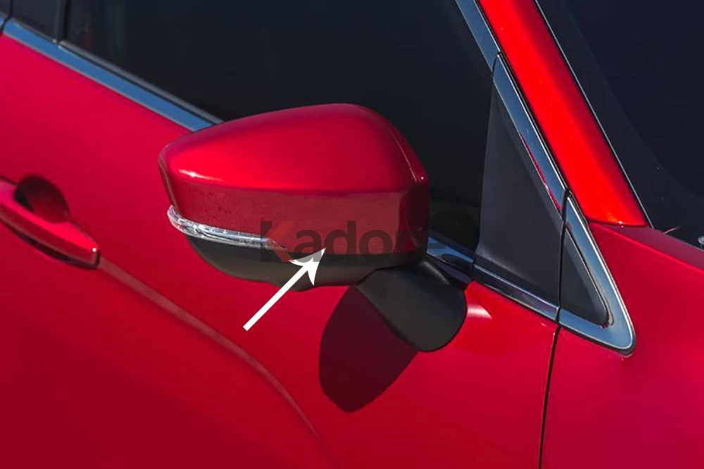 Для Mitsubishi Eclipse Cross хромированный Боковая дверь Зеркало заднего вида крышки планки автомобильные аксессуары