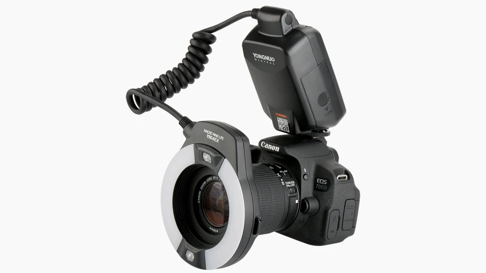 YongNuo YN-14EX YN14EX ttl макро кольцевой светильник вспышка с адаптером кольцо Speedlite для Canon DLSR 550D 650D 5Ds 5Dsr 760D 5D 750D 6D