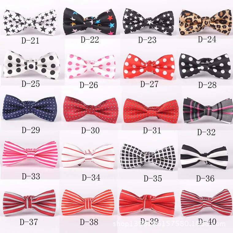 Модные вечерние галстуки бабочки для маленьких мальчиков и девочек Галстук