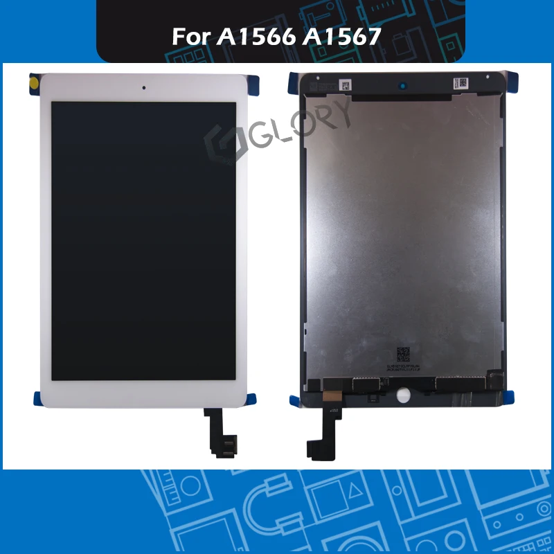Черный белый Новый ЖК дисплей A1567 A1566 с дигитайзером в сборе для iPad Air 2 экран