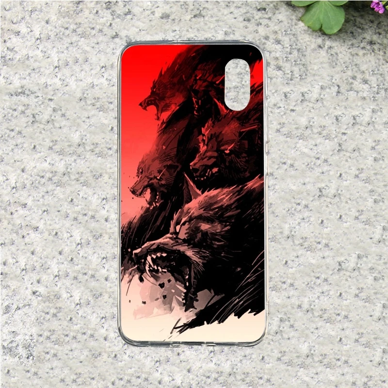 Night Wolf чехол для телефона Xiaomi redmi 4A 4X4 pro 5 5A 6A 6X6 Note 2 3 4X5 6 из мягкой искусственной