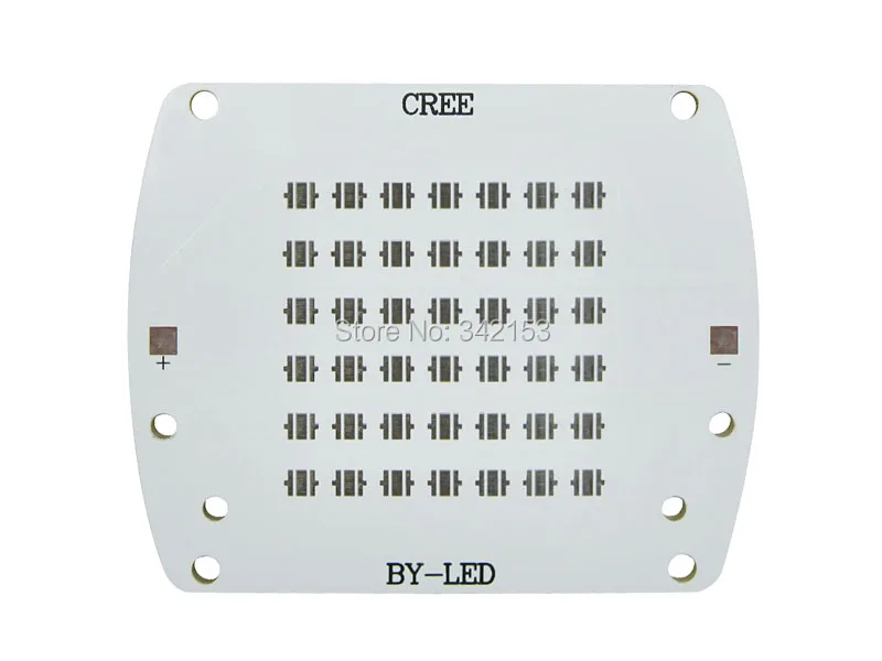 Бесплатная основа 42 точечная алюминиевая печатная плата 82(L)* 66(W)* 3(H) мм для