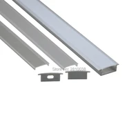 10 x 0 5m setslot square anodized alu channel led lights from al6063 led strip diffuser suppliers for recessed wall lights