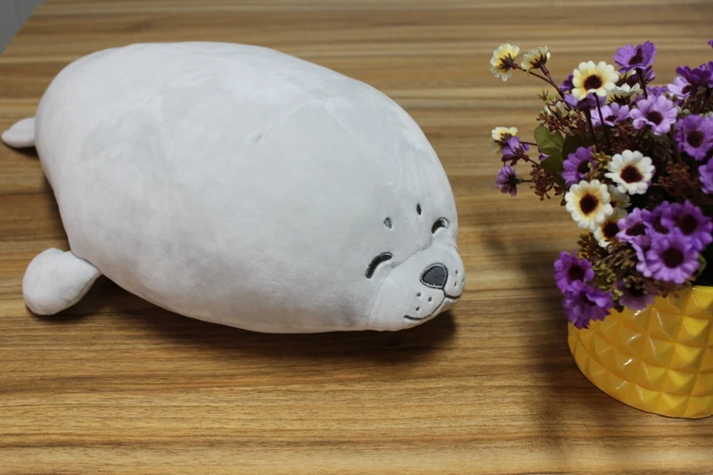 1 шт. мягкая милая кукла Peluche плюшевая подушка-тюлень мягкие игрушки морские животные мягкая игрушка плюши печать для детей Подарки для детей