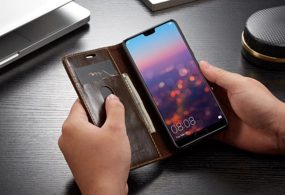 P20 Caseme винтажный кожаный чехол книжка для телефона Huawei Pro P10 Plus lite|Бамперы| |