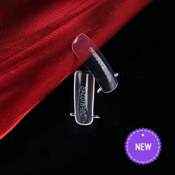 Пластиковая прозрачная двойная система для ногтей с полным покрытием 312x1 |