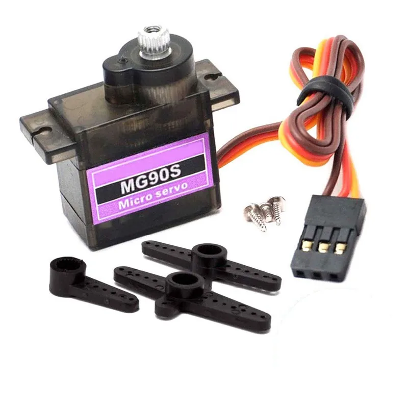 RC mini ditigal сервопривод MG90S MG90D 15 г 3 5 кг. См металлическая Шестерня 90 120 360 градусов