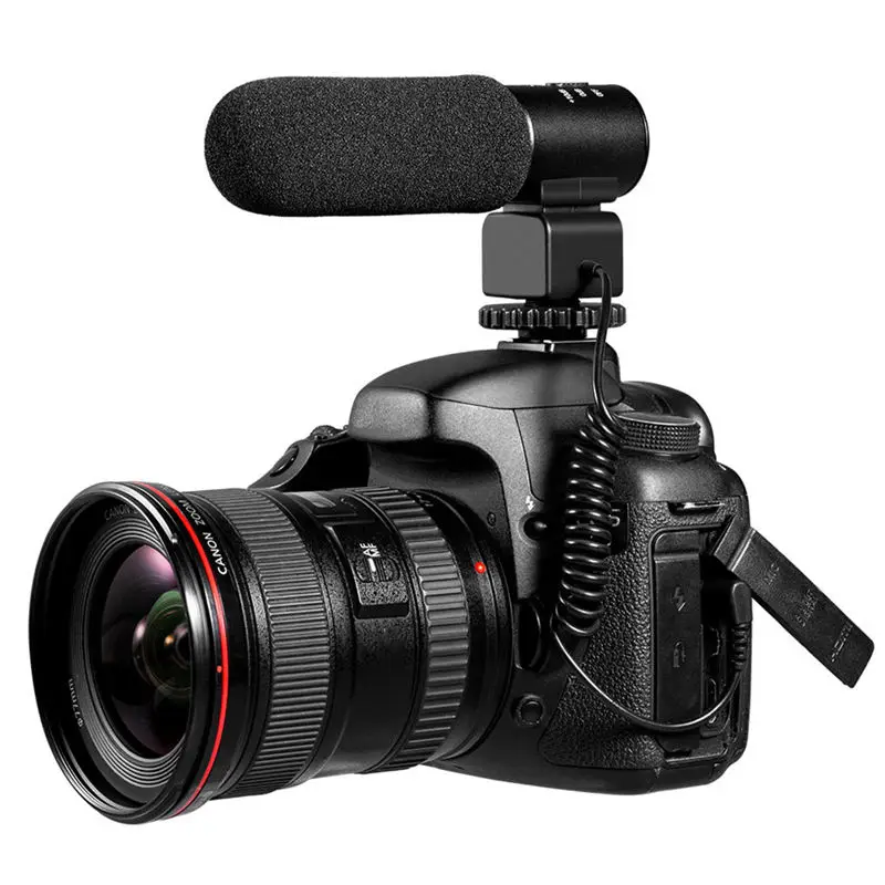 K & F концепция дробовик микрофон Cm 500 профессиональный интервью Запись для Dslr
