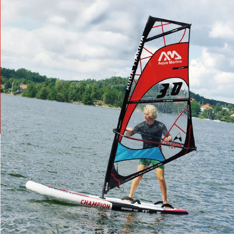 AQUA Марина Чемпион виндсерфинга доски надувная доска для серфинга Sup надувной мат