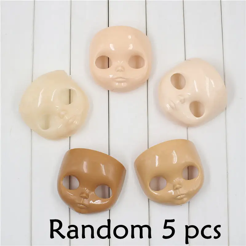 Blyth doll 5 шт. Лицевая панель, включая заднюю пластину и винты - Цвет: random 5pcs