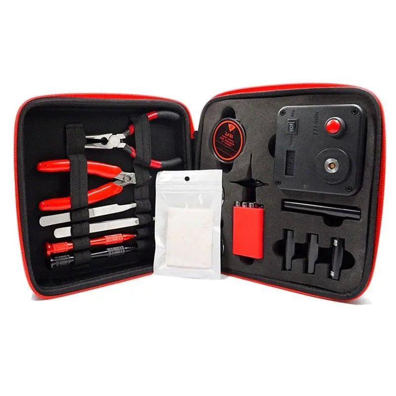 Бытовой набор инструментов обновление катушки Master V3 DIY Kit все-в-одном CoilMaster V3+ электронная Сигарета RDA атомайзер катушки аксессуары