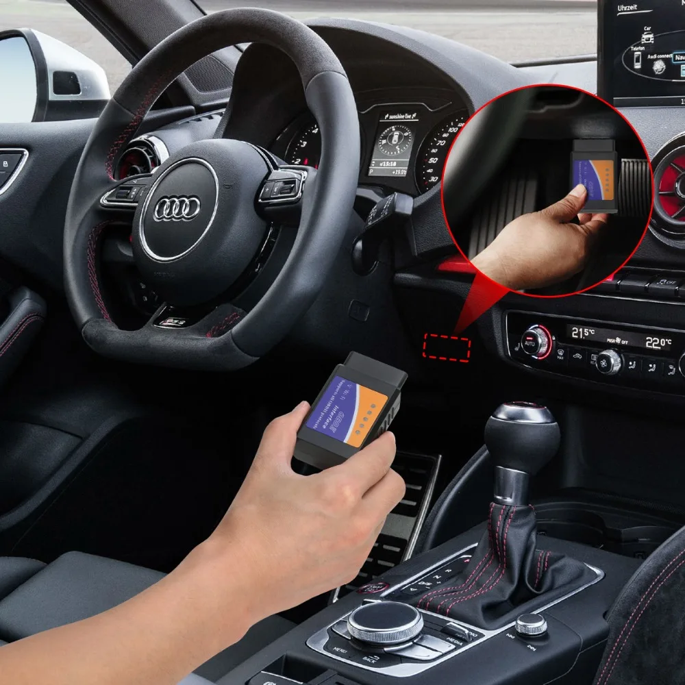 Лучший PIC18F25K80 ELM327 WI FI V1.5 OBD2 сканер считыватель кода неисправностей автомобиля OBDII