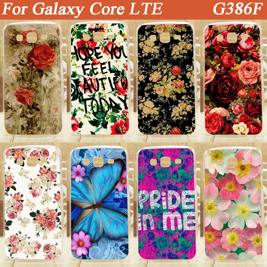 14 узоров красочные красивые цветы жесткий чехол накладка типа сделай сам