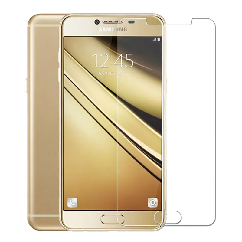 FQYANG 9H 2.5D Закаленное стекло для Samsung J7 J5 J3 2015 2016 2017 Защитная пленка экрана NOTE 5 NOTE4 3