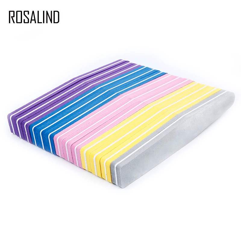 ROSALIND 1 шт. буферный Маникюрный Инструмент для ногтей пилочка удаления