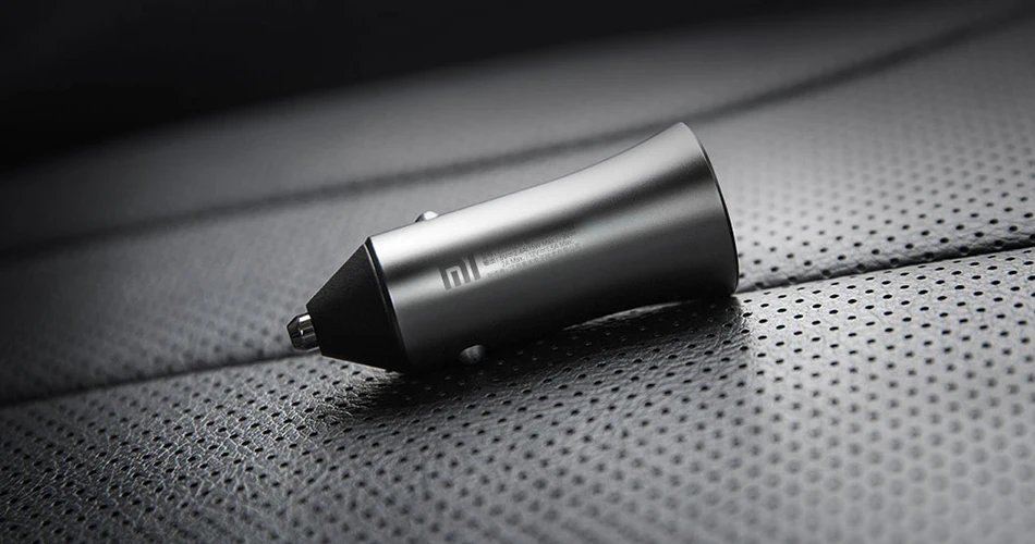 Оригинальное автомобильное зарядное устройство для Xiaomi металлический корпус с двумя портами usb зарядка универсальный для Xiaomi Redmi Note 5 samsung iPhone зарядное устройство