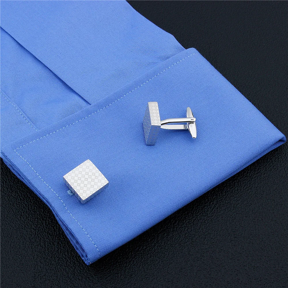 1 пара в розницу квадратный Модный Обычный металл с эмалью узор очаровательные