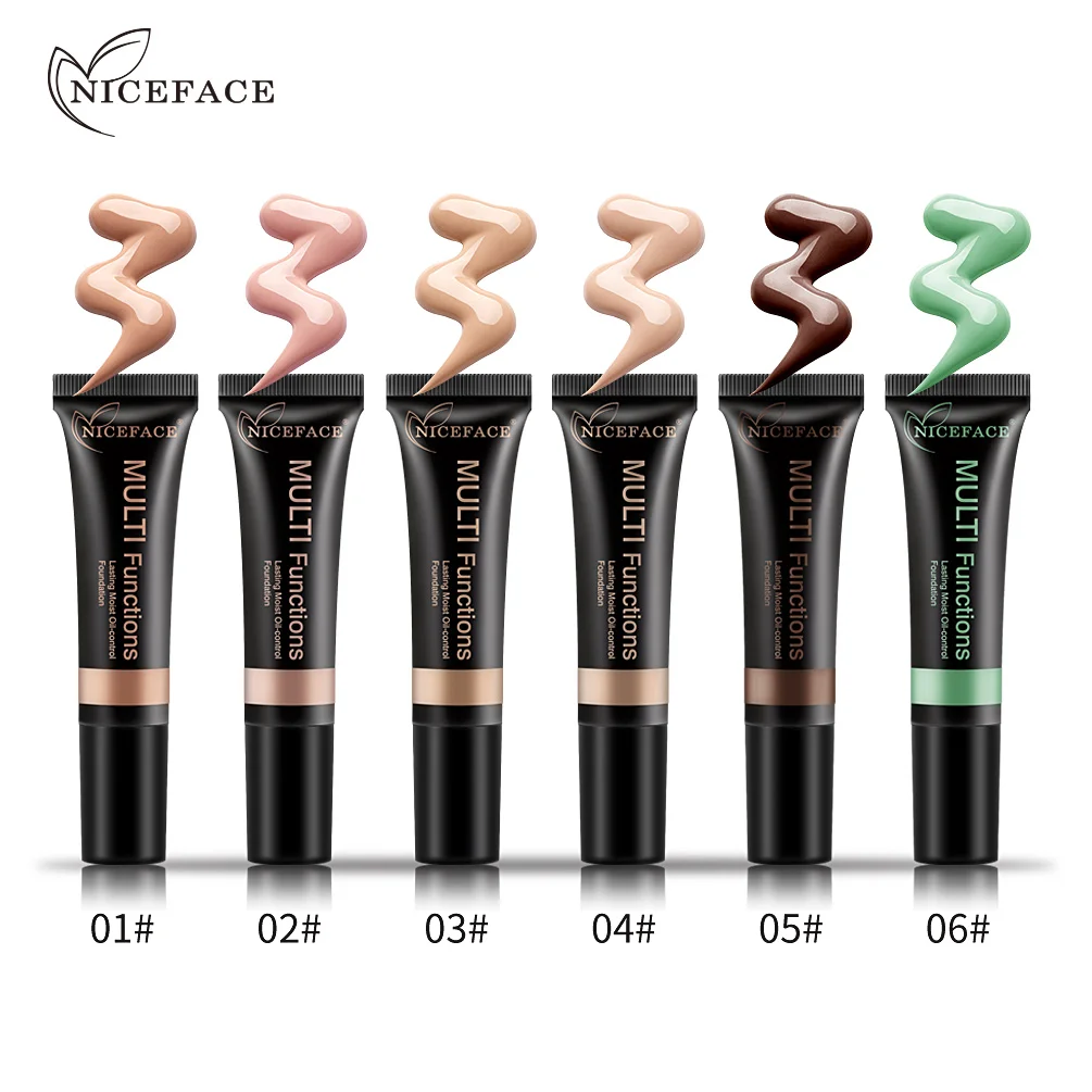 База NICEFACE для макияжа лица Жидкая основа контроль жирности BB крем мокторизатор