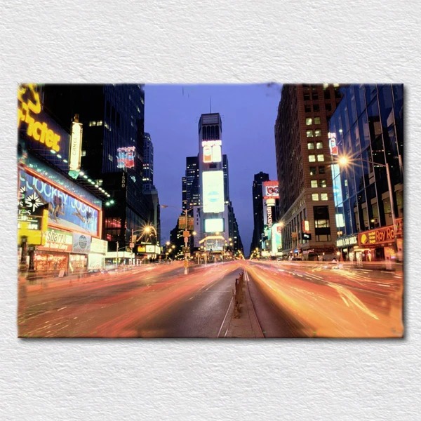 

Розничная продажа, высокое качество, картина, современный город, ночной вид, фото, печать на холсте для вас, чтобы повесить на стену комнаты, ...