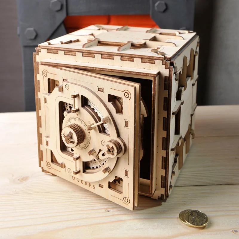 Ukraine UGEARS деревянная Механическая Трансмиссия модель взрослая собранная игрушка на день рождения Мужская детская Подарочная игрушка