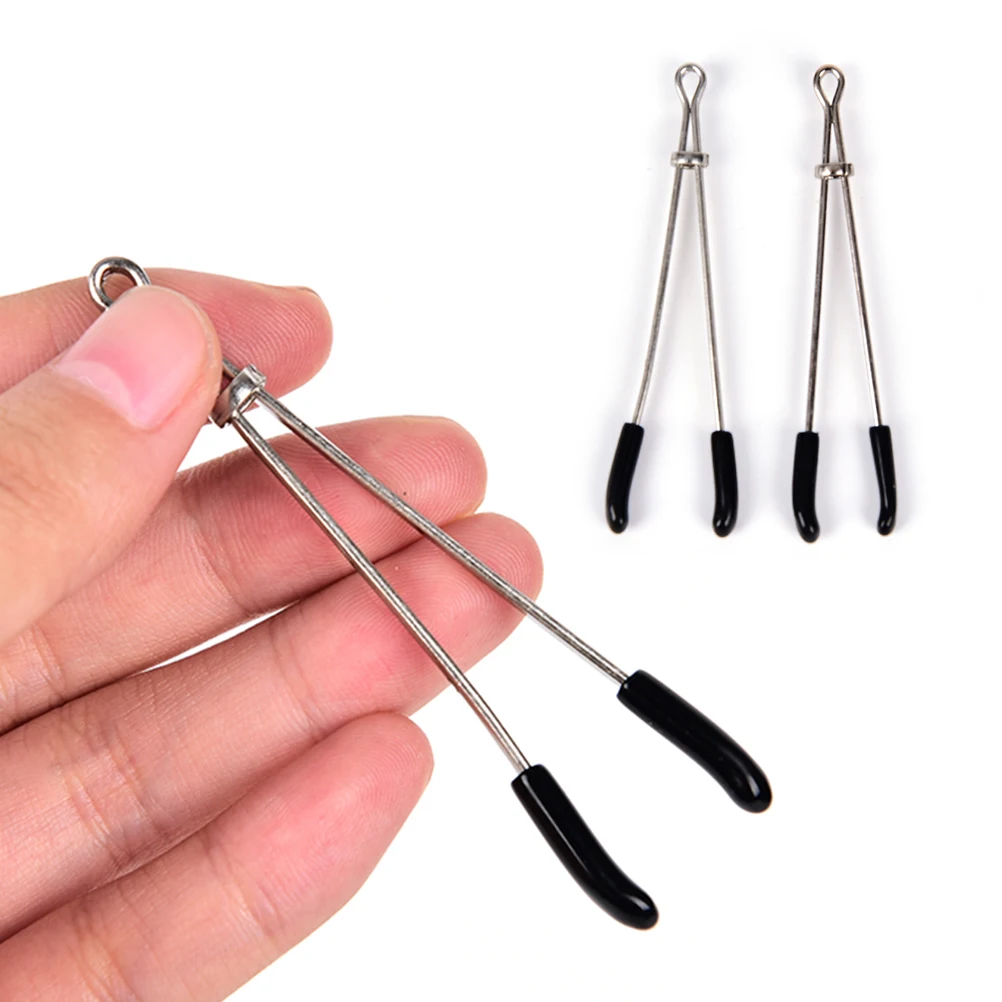 

1Pair Steel Labia Clips / Labium Clamps / Brease Nipple Clamps / Clitoris Clips /Ear Clips Metal Nipple Clip Exotic Accessories